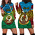 Vanuatu Torba Province Hoodie Dress Vanuatuan Coat Of Arms Polynesian Pattern LT05 - Polynesian Pride