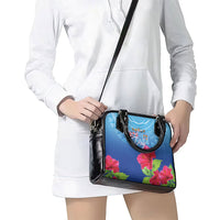 Bula Fiji Day Shoulder Handbag Traditional Tapa Pattern With Hibiscus LT05 - Polynesian Pride