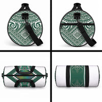 Hawaii Warriors Football Duffle Bag Rainbow Kakau Pattern Green LT05 - Polynesian Pride