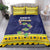 Tokelau Christmas Bedding Set Tokelauan Turtle Santa Sleigh