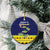 Tokelau Christmas Ceramic Ornament Tokelauan Turtle Santa Sleigh