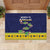 Tokelau Christmas Rubber Doormat Tokelauan Turtle Santa Sleigh