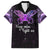 Pancreatic Cancer Awareness Hawaiian Shirt Keep Calm And Fight On Polynesian Pattern LT05 Purple - Polynesian Pride