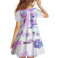 Hawaiian Quilt Family Matching Long Sleeve Bodycon Dress and Hawaiian Shirt Vintage Pattern Galaxy LT05 - Polynesian Pride