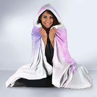 Hawaiian Quilt Hooded Blanket Vintage Pattern Galaxy LT05 - Polynesian Pride