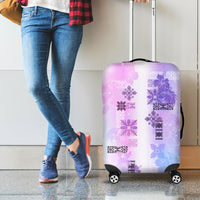 Hawaiian Quilt Luggage Cover Vintage Pattern Galaxy LT05 - Polynesian Pride