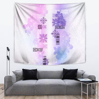 Hawaiian Quilt Tapestry Vintage Pattern Galaxy LT05 - Polynesian Pride