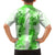Hawaiian Quilt Family Matching Short Sleeve Bodycon Dress and Hawaiian Shirt Vintage Pattern Green LT05 - Polynesian Pride
