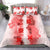 Hawaiian Quilt Bedding Set Vintage Pattern Red LT05 - Polynesian Pride