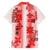 Hawaiian Quilt Family Matching Tank Maxi Dress and Hawaiian Shirt Vintage Pattern Red LT05 - Polynesian Pride