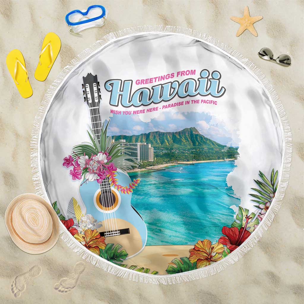 Aloha Hawaii Waikiki Beach Landscape Beach Blanket