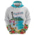 Aloha Hawaii Waikiki Beach Landscape Hoodie