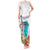 Aloha Hawaii Waikiki Beach Landscape Tank Maxi Dress