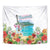 Aloha Hawaii Waikiki Beach Landscape Tapestry