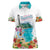 Aloha Hawaii Waikiki Beach Landscape Women Polo Shirt