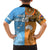 Custom Fiji Tapa And Australia Aboriginal Together Kid Hawaiian Shirt LT05 - Polynesian Pride