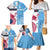 Custom Fiji And USA Palm Tree With Eagle Family Matching Mermaid Dress and Hawaiian Shirt LT05 - Polynesian Pride