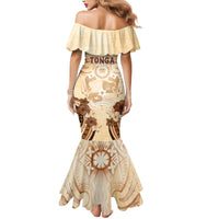 Tonga Women's Day Family Matching Mermaid Dress and Hawaiian Shirt With Polynesian Pattern LT05 - Polynesian Pride