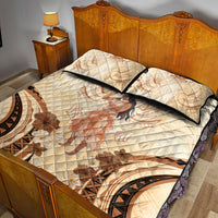 Tonga Women's Day Quilt Bed Set With Polynesian Pattern