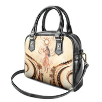 Tonga Women's Day Shoulder Handbag With Polynesian Pattern