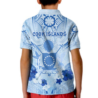 Cook Islands Women's Day Kid Polo Shirt With Polynesian Pattern LT05 - Polynesian Pride