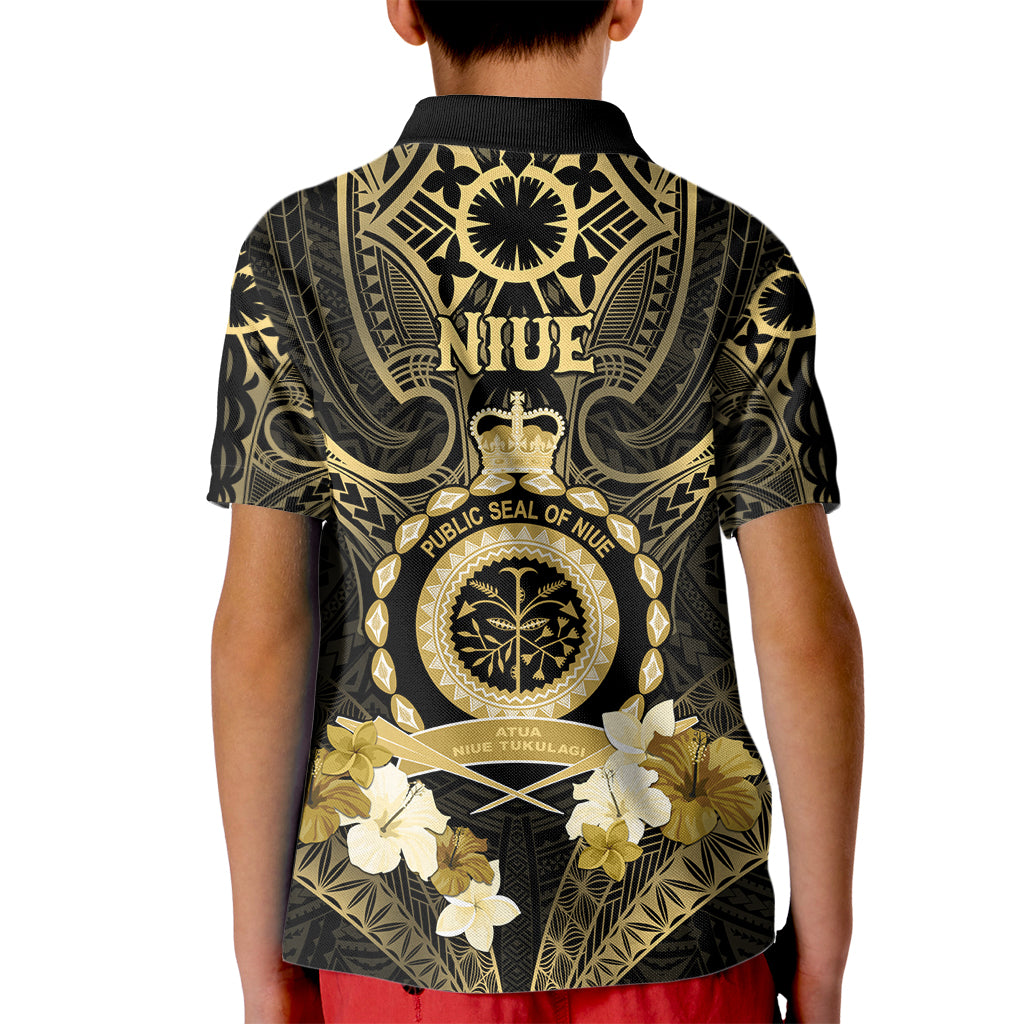 Niue Women's Day Kid Polo Shirt With Polynesian Pattern LT05 - Polynesian Pride