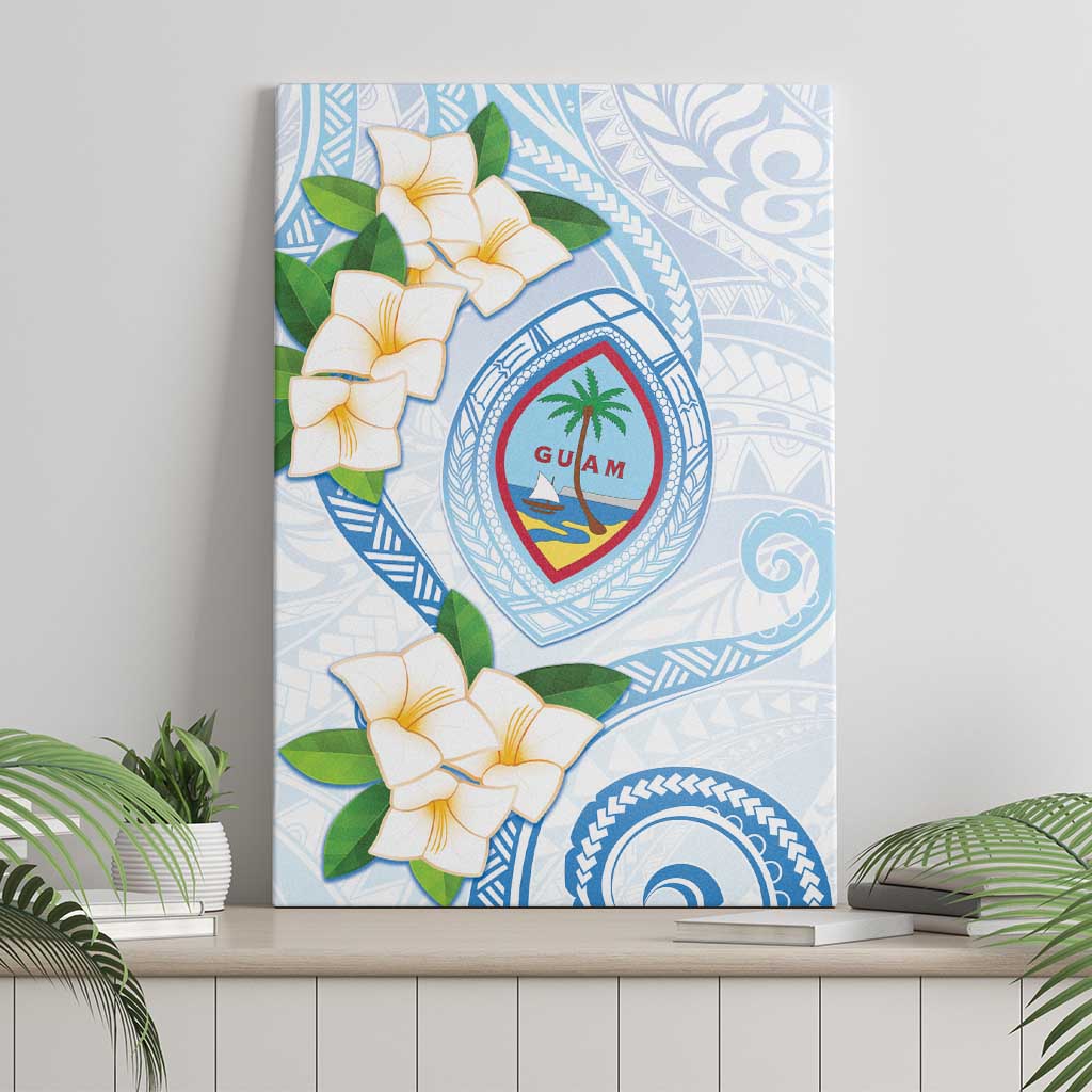 Guam Chamorro Canvas Wall Art Guasali Flowers Curves Style LT05 - Polynesian Pride