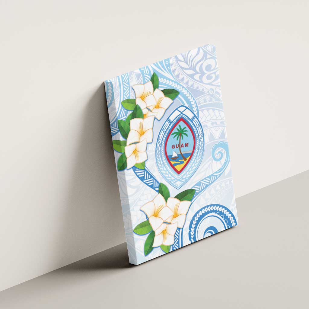 Guam Chamorro Canvas Wall Art Guasali Flowers Curves Style LT05 - Polynesian Pride