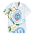 Guam Chamorro Family Matching Mermaid Dress and Hawaiian Shirt Guasali Flowers Curves Style