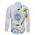 Guam Chamorro Family Matching Summer Maxi Dress and Hawaiian Shirt Guasali Flowers Curves Style