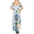 Guam Chamorro Family Matching Summer Maxi Dress and Hawaiian Shirt Guasali Flowers Curves Style