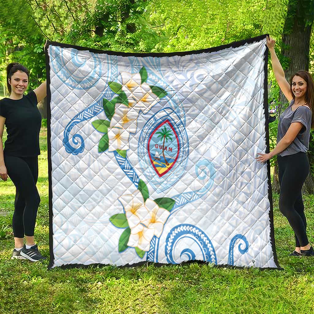 Guam Chamorro Quilt Guasali Flowers Curves Style LT05 - Polynesian Pride
