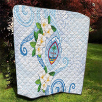Guam Chamorro Quilt Guasali Flowers Curves Style LT05 - Polynesian Pride