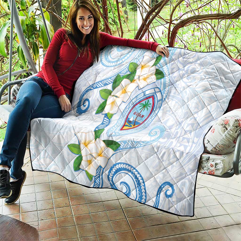 Guam Chamorro Quilt Guasali Flowers Curves Style LT05 - Polynesian Pride