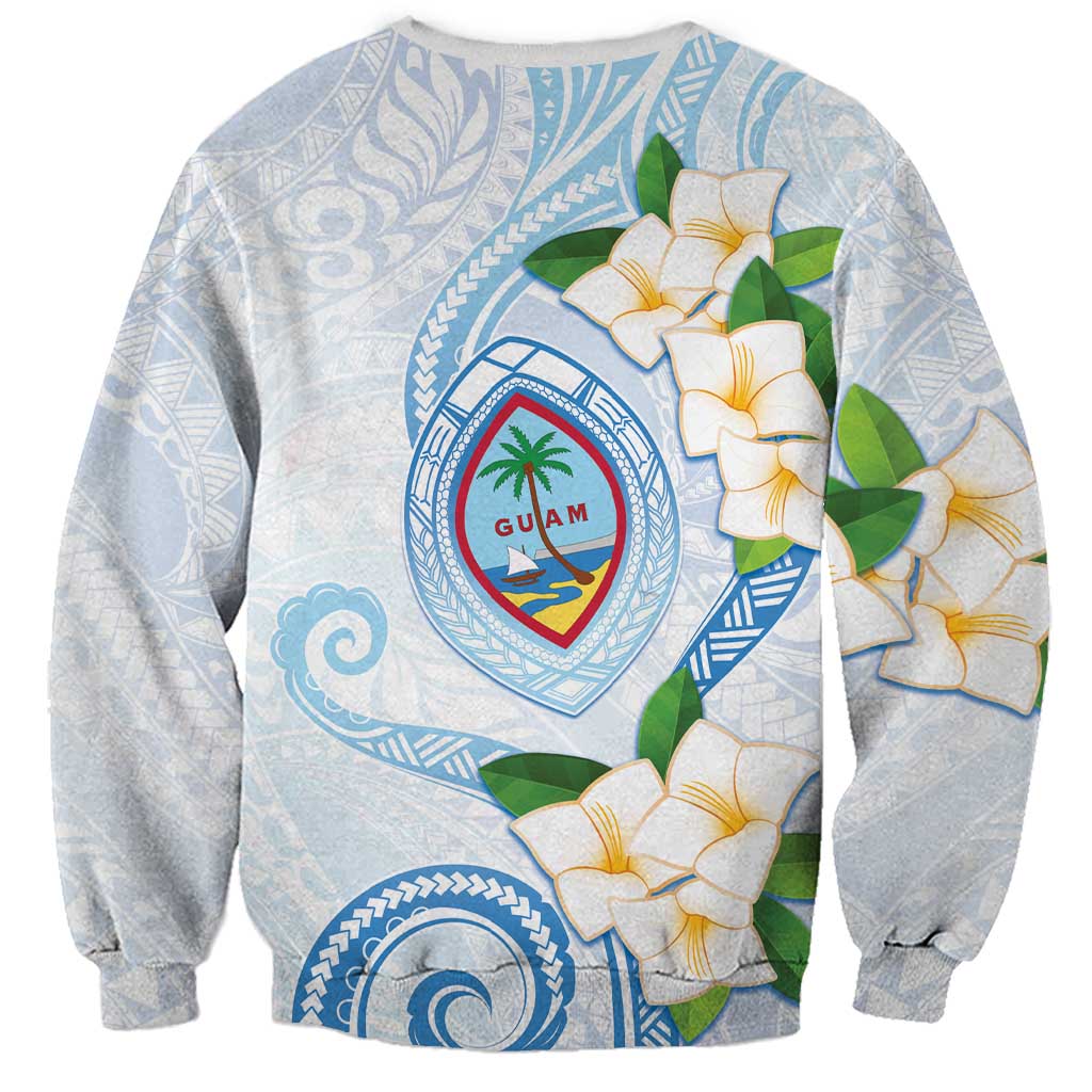 Guam Chamorro Sweatshirt Guasali Flowers Curves Style