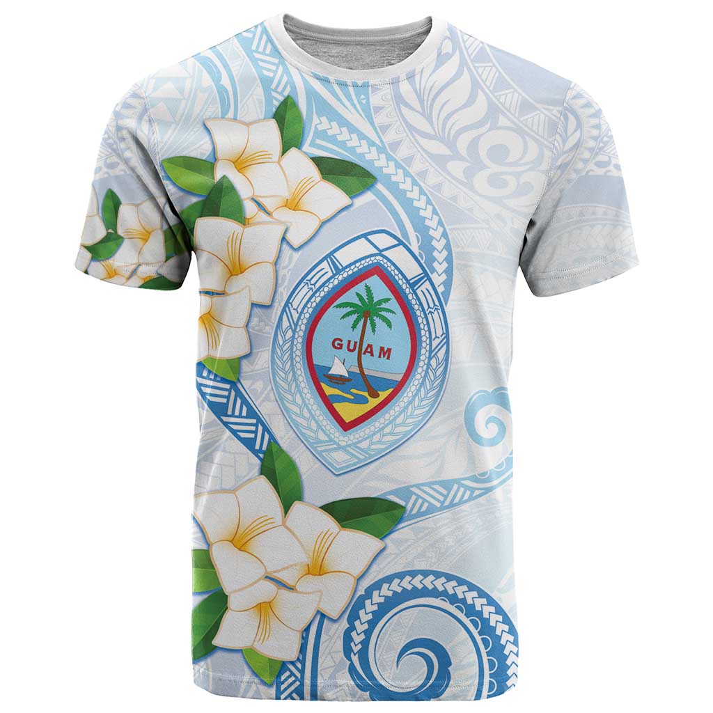 Guam Chamorro T Shirt Guasali Flowers Curves Style