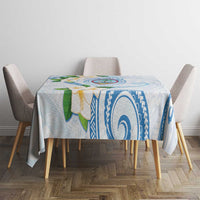 Guam Chamorro Tablecloth Guasali Flowers Curves Style LT05 - Polynesian Pride