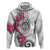 Guam Chamorro Hoodie Curves Polynesian Tattoo Mix Bougainvillea