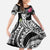 Hafa Adai Guam Family Matching Mermaid Dress and Hawaiian Shirt Polynesian Tattoo Tropical Flowers