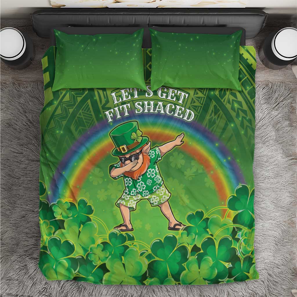 Hawaii Saint Patrick's Day Bedding Set Let's Get Fit Shaced