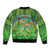 Personalised Hawaii Saint Patrick's Day Bomber Jacket Let's Get Fit Shaced