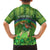 Personalised Hawaii Saint Patrick's Day Family Matching Tank Maxi Dress and Hawaiian Shirt Let's Get Fit Shaced