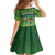 Personalised Hawaii Saint Patrick's Day Kid Short Sleeve Dress Let's Get Fit Shaced