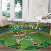 Hawaii Saint Patrick's Day Round Carpet Let's Get Fit Shaced LT05 - Polynesian Pride