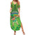 Personalised Hawaii Saint Patrick's Day Summer Maxi Dress Let's Get Fit Shaced