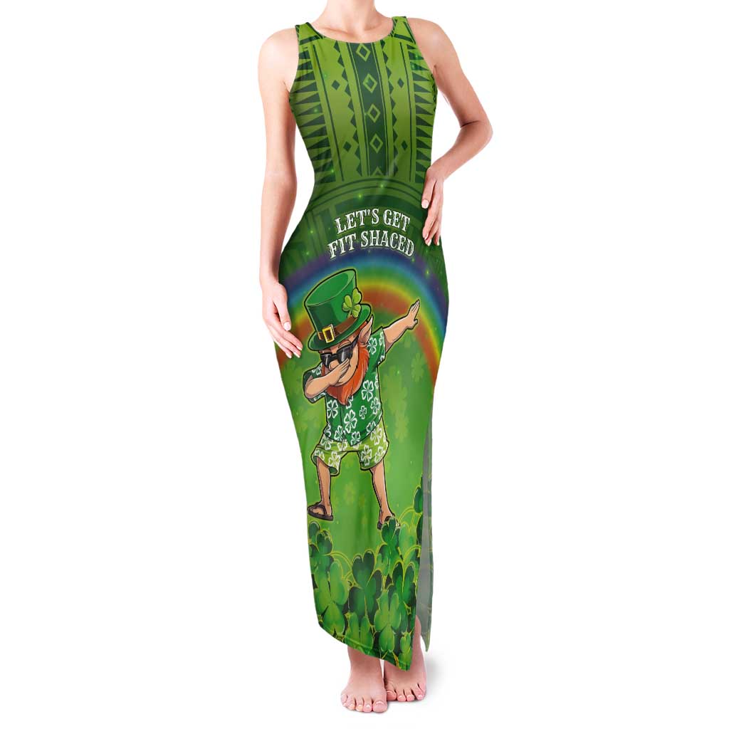 Personalised Hawaii Saint Patrick's Day Tank Maxi Dress Let's Get Fit Shaced