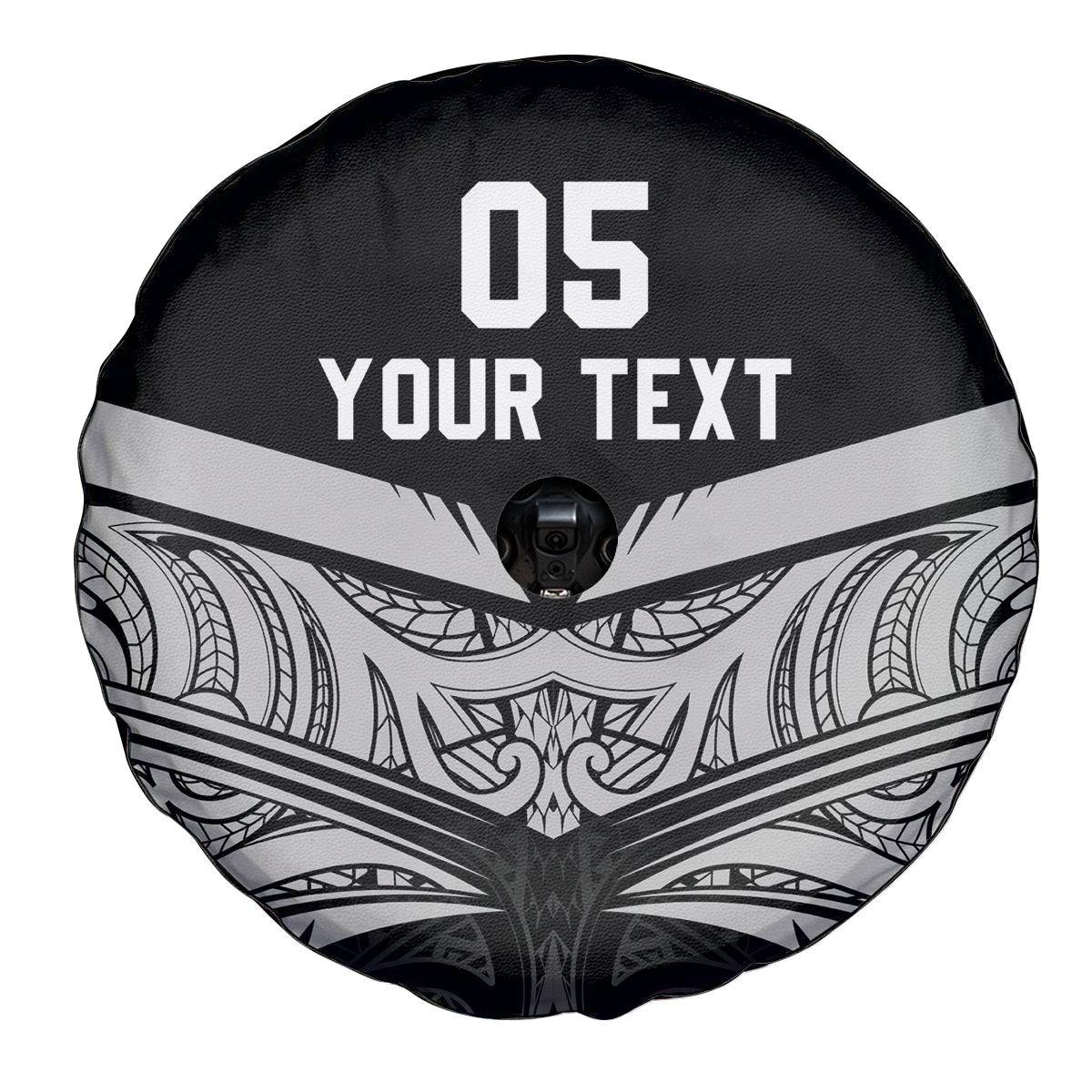 Custom New Zealand Cricket Spare Tire Cover Go Champions World Cup 2024 With Maori Pattern