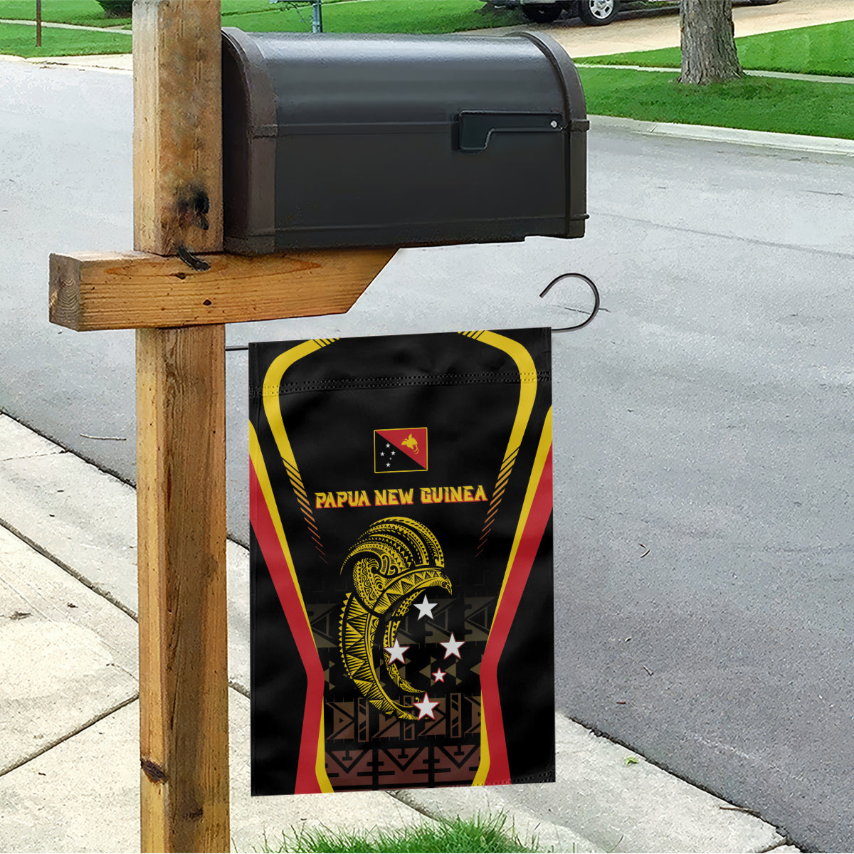 Papua New Guinea Cricket Garden Flag 2024 World Cup