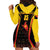 Custom Papua New Guinea Cricket Hoodie Dress 2024 World Cup