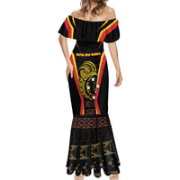 Custom Papua New Guinea Cricket Mermaid Dress 2024 World Cup